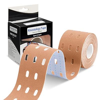 Breathable Elastic Sports Tape, Therapeutic Muscle Self Stick Stretch Tape  Roll, Waterproof Wrist Ankle Knee Shoulder Pain Relief Tape, Athletic