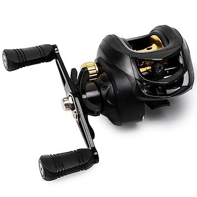 Piscifun Alloy M Baitcasting Fishing Reel, Aluminum Frame Baitcaster Reel,  22Lbs Max Drag, 7.5:1 Gear Ratio Low Profile Fishing Reel, Saltwater/Freshwater  Casting Reel (Right Handed) - Yahoo Shopping