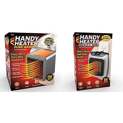 As Seen On Tv Handy Heater Pure Warmth Chauffage d'appoint en céramique de  1200 watts