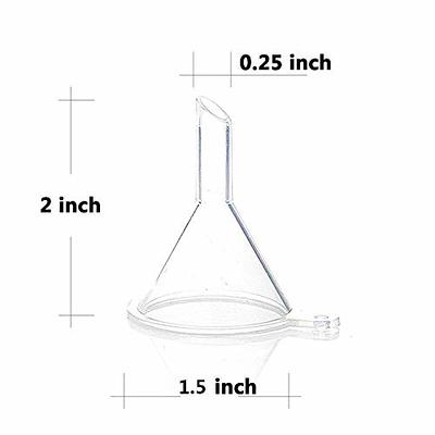 15 Pack Mini Funnel Small Funnel for Lab Bottles, Sand Art, Perfumes, Spices, Powder Funnel, Essential Oils, Recreational Activities