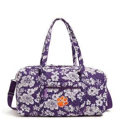 Vera Bradley LSU Tigers Rain Garden Large Travel Duffel Bag