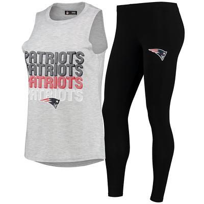 Women's Concepts Sport Heathered Gray/Black Houston Texans Profound Tank  Top & Leggings Sleep Set