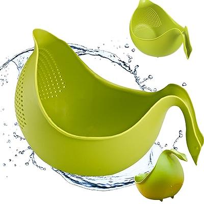 Rice Beans Grain Washing Rinse Colander Box Cup Labor-saving Sieve