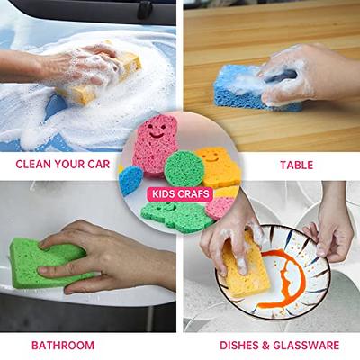 8 Pack Scrubit Swedish Dish Cloths - Reusable Kitchen Clothes - Ultra Absorbent Dish Towels for Kitchen, Washing Dishes, and More - Cellulose Sponges