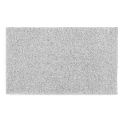 Mainstays Bathroom Rug 3-Piece Memory Foam Set, Silver 