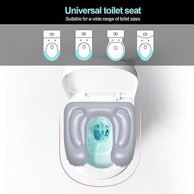 FOMI Toilet Seat Cushion, Comfortable Toilet Seat Riser Pad for  Elongated