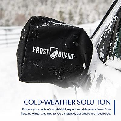 FrostGuard Plus Winter Windshield Cover with Built-in Security
