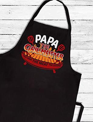 Grill Aprons for Men, Mens Apron for Grilling BBQ Cooking, Funny