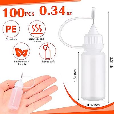 Zhehao 100 Pcs 10 ML Narrow Tip Applicator Bottle Mini Needle Tip Glue Bottle  Applicator Precision Translucent Glue Bottles Fine Needle Tip Squeeze Bottle  for Alcohol Ink DIY Quilling Acrylic Painting - Yahoo Shopping