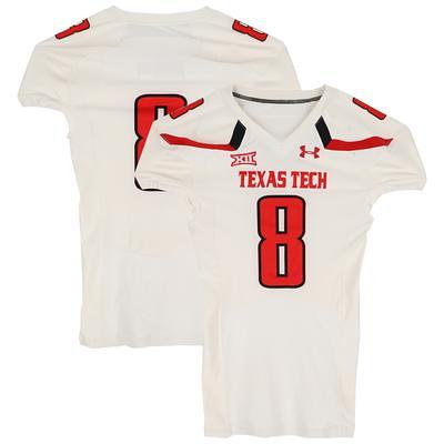 Texas Tech Red Raiders Team-Issued #17 Black Jersey with 150