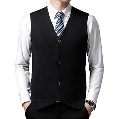 Fashion Suit Vest Men Formal Dress Vest Herringbone Gilet Fitness Sleeveless-Dark  Blue @ Best Price Online | Jumia Egypt