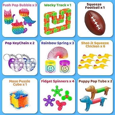 100pcs Squishies Squishy Toys Set for Kids Party Favors,Mini Kawaii Animals  Mochi Squishy Toy,Fidget Toys Packs,Stress Reliever Anxiety Toys for Boys &  Girls 
