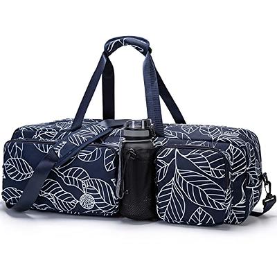 Yoga Mat Bag with Bottle Pocket and Bottom Wet Pocket Adjustable