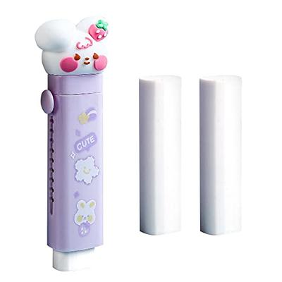 4 Packs Cute Erasers Popsicle Ice Cream Lollipop Donut Pencil Erasers Party Bag Fillers