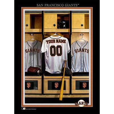 San Francisco Giants 12'' x 16'' Personalized Team Jersey Print - Yahoo  Shopping