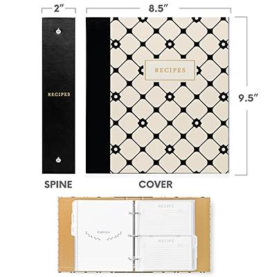 Recipe Binder Kit - Recipe Binder, Recipe Cards, Dividers, Sleeves – Jot &  Mark