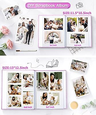  Pssoss Large DIY Scrapbook Photo Album 100 pages with