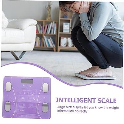 Healeved Digital Scales for Body Weight Intelligent Weight Scale Bathroom  Scale Body Weight Scale Electronic Scale Weight Scales Battery Monitor  Analyzer Body Fat Scale Purple - Yahoo Shopping