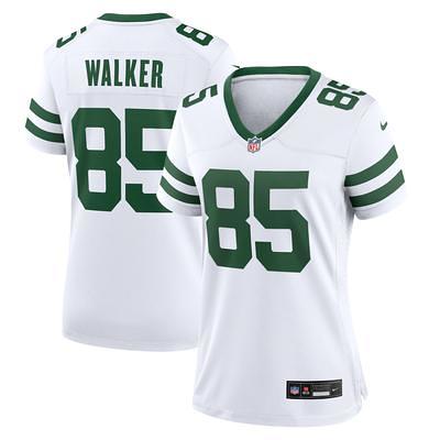 Nike Youth Garrett Wilson New York Jets Green Game Replica Jersey