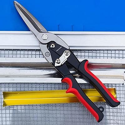 Aviation Snip - Straight Cut Tin Snips Cutting Metal Shears with