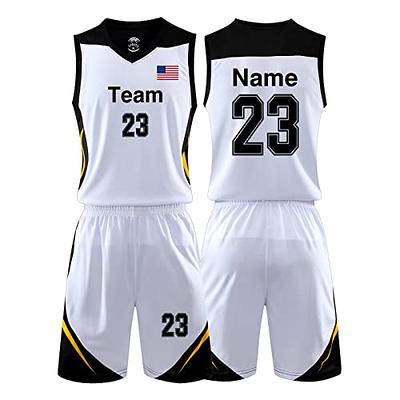  Custom Basketball Jerseys Any Name Number Team Logo