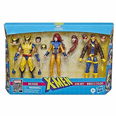 Hasbro Marvel Legends Series 6-inch Collectible Action Figures 3-Pack X-Men  Toys, Wolverine, Jean Grey, Marvel's Cyclops, Premium Design - Yahoo  Shopping