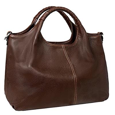 Women Tote Bags Top Handle Satchel Handbags Genuine Leather Shoulder Purse