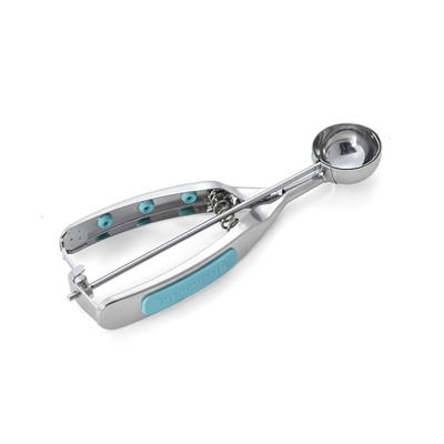 Kitchenaid Stainless Steel Cookie Dough Scoop in Aqua Sky - Yahoo Shopping