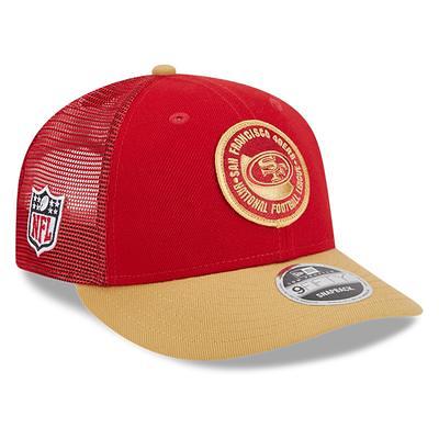 Men's New Era Scarlet San Francisco 49ers Basic 9FIFTY Adjustable Snapback  Hat