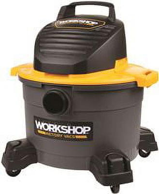 WORKSHOP WS0400DE 4-Gallon 6.0 Peak HP Portable Blower Vacuum