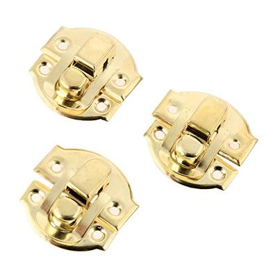 Cheap 10 Pcs Bronze Iron Box Latch Hasps Lock Catch Latches Gift Wood  Jewelry Suitcase Buckle Clip Clasp Vintage Furniture Hardware