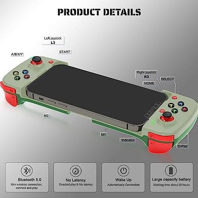 Joso Mobile Game Controller for iPhone iPad, Direct Play, Bluetooth Gaming  Gamepad Joystick Works with Most iOS, iPad, MFi Games, Call of Duty