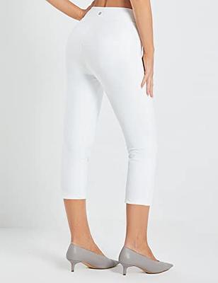 BALEAF Jeggings for Women Capri Pants Casual Summer Pull On Yoga Dress  Capris Work Athletic Golf Crop Pants with Pockets White M - Yahoo Shopping