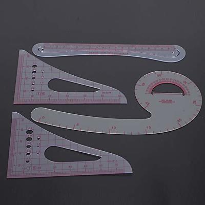 2Pcs L Shape Sewing Ruler Clothing Patchwork Ruler Sewing Cutting Ruler