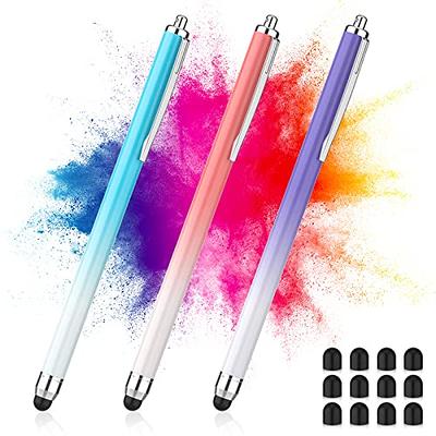 Stylus Pen for ipad,Stylus for Touch Screens, Digiroot 4-Pack Stylus Pens  High Sensitivity & Precision Capacitive Stylus with 8 Extra Tips for  iPhone/