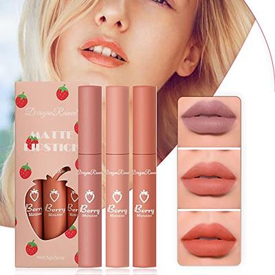  Not Gloss Cup Set Cup Long-Lasting Sets Gloss Easy Is Glaze  Three Non-Fading Lip Lipstick Non-Stick Lip Non-Stick Fade To Lip Small Of  Lip Gel for Girls : Beauty 