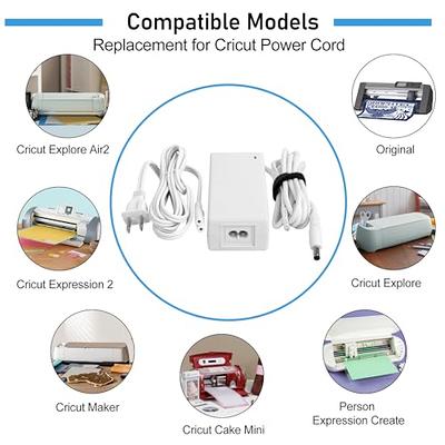  Power Cord for DC18V Charger Compatible with Cricut