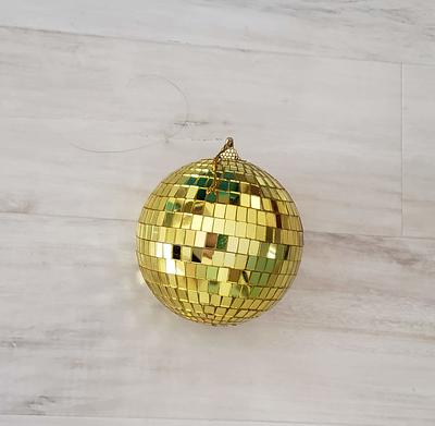 Large Gold Disco Ball