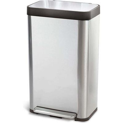 5 Liter / 1.3 Gallon Soft-close, Smudge Resistant Trash Can With