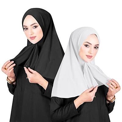 Solid Color Women's Islamic Under Scarf Ready Women's Hijab