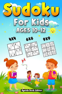 Sudoku Per Bambini 6-12 Anni: 200 Sudoku per Bambini (4x4 - 6x6 - 9x9) 6-12  anni da Facile a Difficile con Soluzioni. Libro di Attività - Regalo per  bambina bambino (Paperback) 