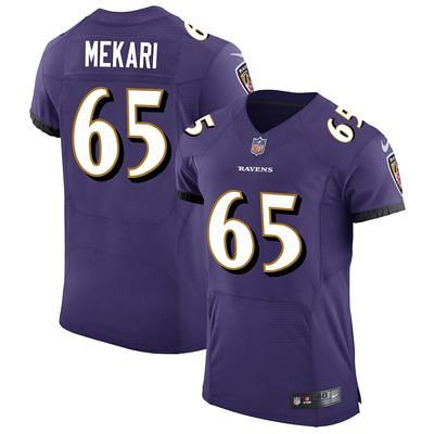 Men's Baltimore Ravens Nike Purple Custom Elite Jersey