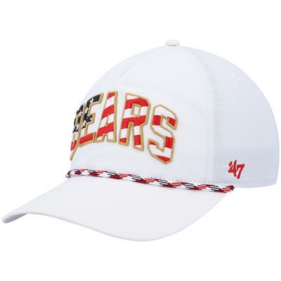 Youth '47 Scarlet/White San Francisco 49ers Scramble Adjustable Trucker Hat