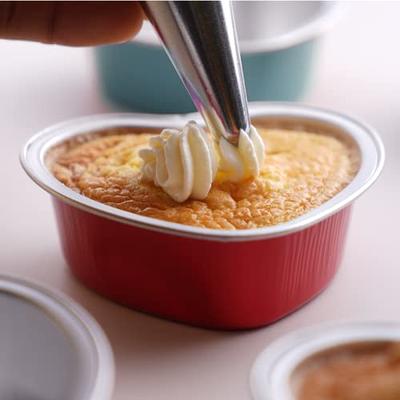 Lid for Creme Brulee, Flan Alu Cup