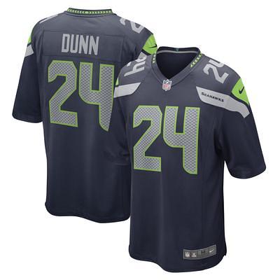 Men's Seattle Seahawks Nike College Navy Custom Game Jersey in 2023