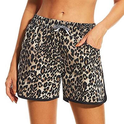 Women's 5 Quick Dry Swim Shorts with Panty