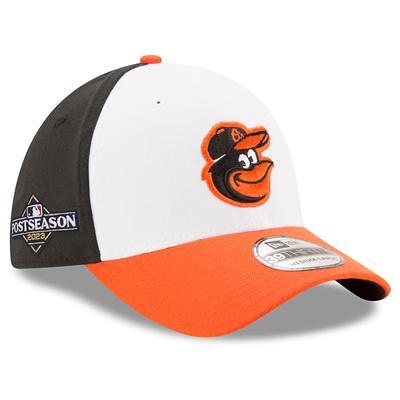 Officially Licensed Fanatics MLB Men's Orioles White Logo Fitted