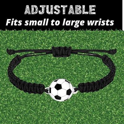 Infinity Collection Football Bracelet, Adjustable Football Paracord  Bracelets, Football Player Gift