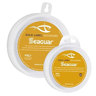 Seaguar Gold Label 100% Fluorocarbon Leader Fishing Line (DSF) 25Yds, 80Lbs  Line/Weight, Gold - 80GL25 - Yahoo Shopping