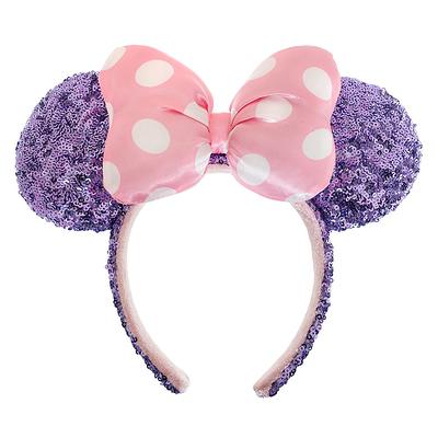 Minnie Mouse Sequin Bow Headband